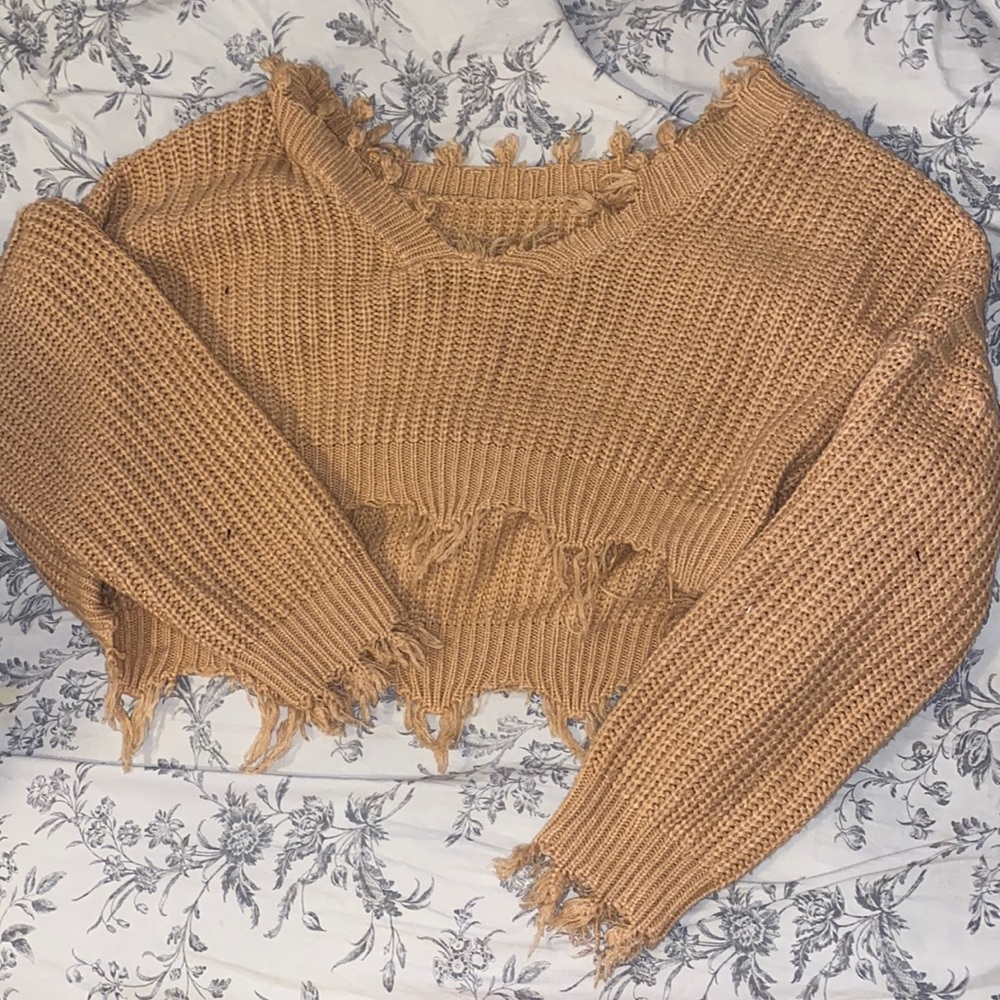 Cropped sweater